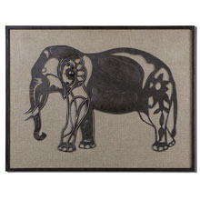 Kerala Elephant Wall Art - Click Image to Close