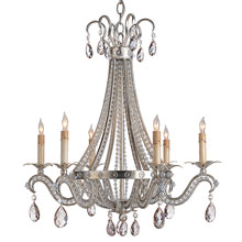 Chartres Chandelier 6L, Silver