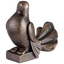 Bronze Barbary Sculpture