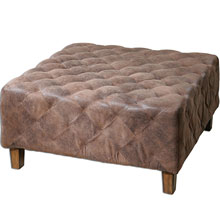 Wetherly Quilted Ottoman