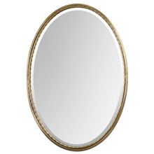 Casalina Brass Oval Mirror