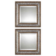 Norlina Squares Antique Mirror Set/2