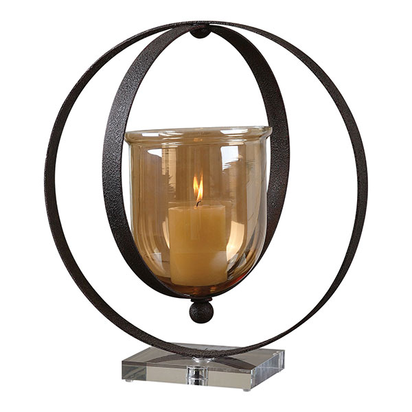 Charon Metal Candleholder - Click Image to Close