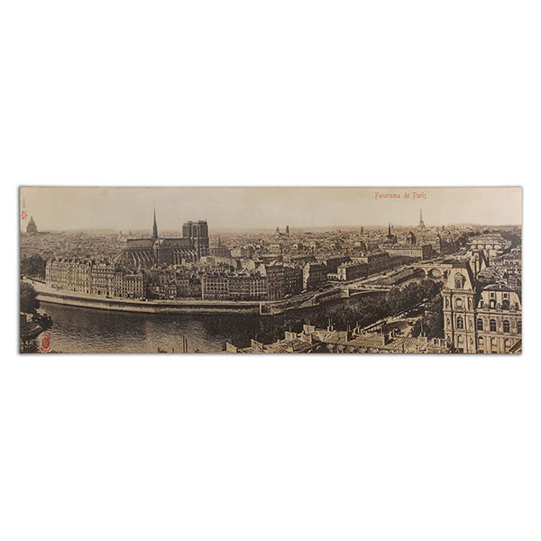 Panorama De Paris Vintage Art - Click Image to Close