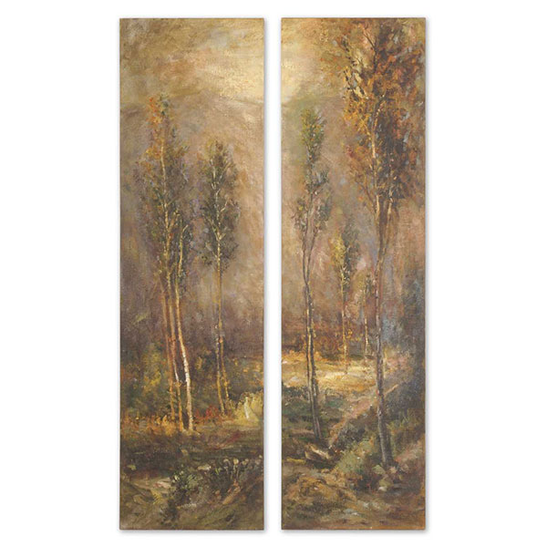 Woodland Panels Wall Art - Click Image to Close