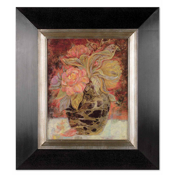 Floral Bunda Framed Art - Click Image to Close