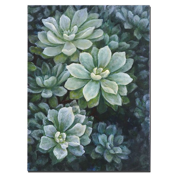 Succulents Floral Art - Click Image to Close