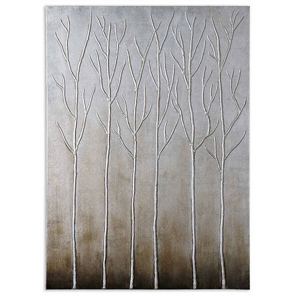 Sterling Trees Hand Painted Art - Click Image to Close