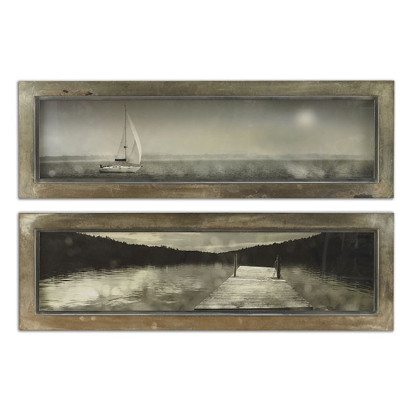 Twilight Sail Framed Art Set/2 - Click Image to Close