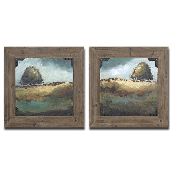 Trees Of Love Framed Art Set/2 - Click Image to Close