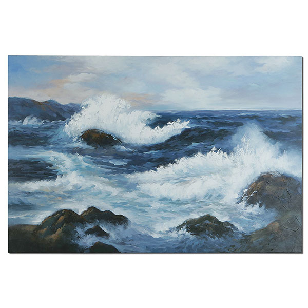 Uttermost Rugged Coast Canvas Art - Click Image to Close