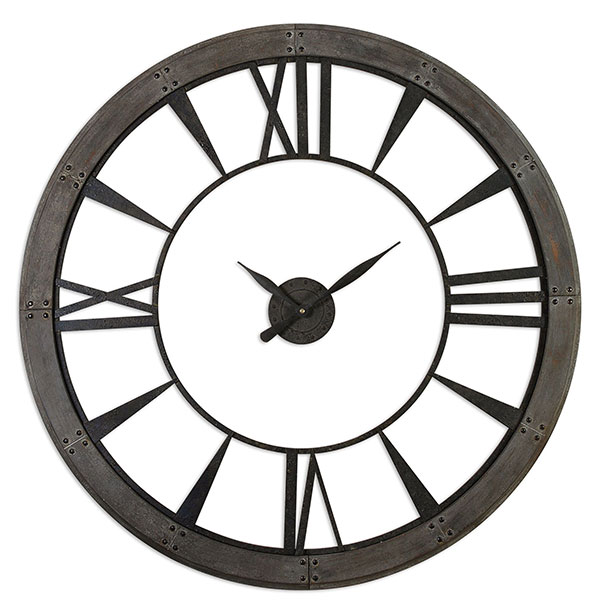 Ronan Wall Clock, Large - Click Image to Close