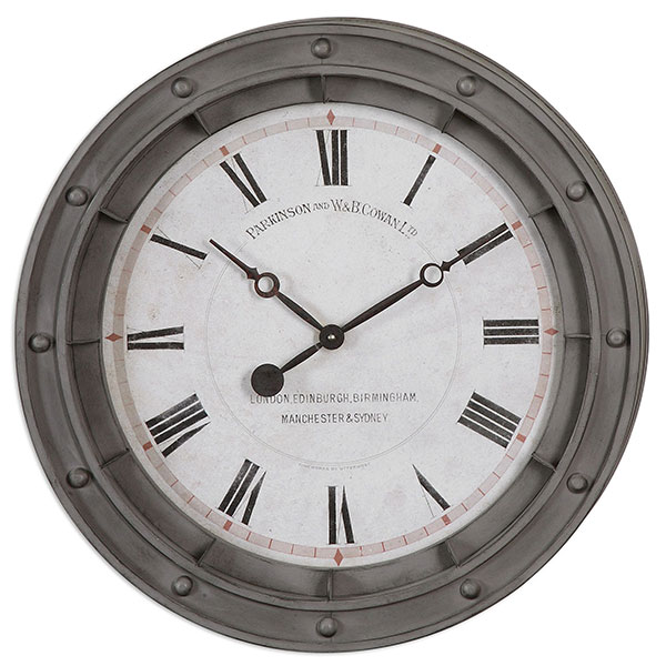 Porthole Wall Clock - Click Image to Close