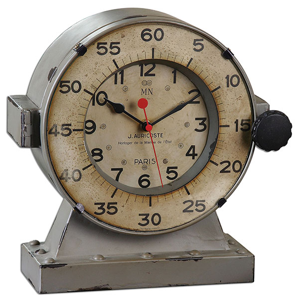 Marine Table Clocks - Click Image to Close