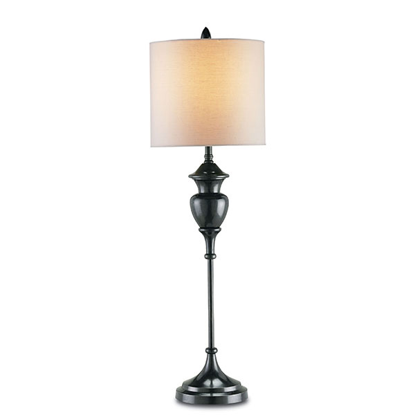 Markham Table Lamp, Black Bron - Click Image to Close
