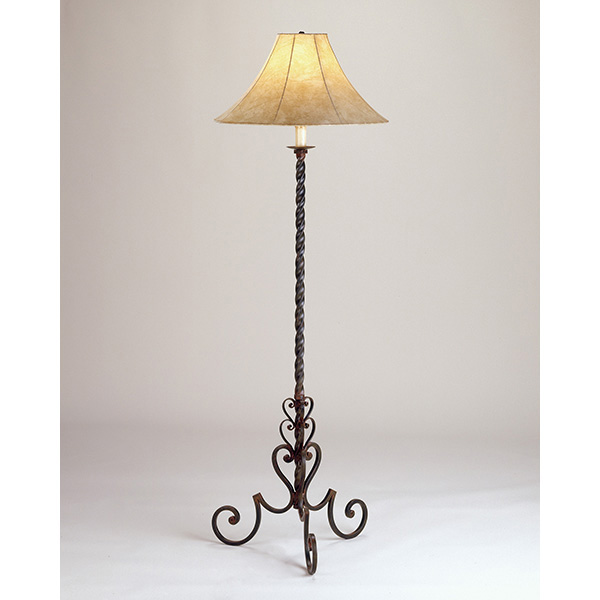 Spiral Floor Lamp - Click Image to Close