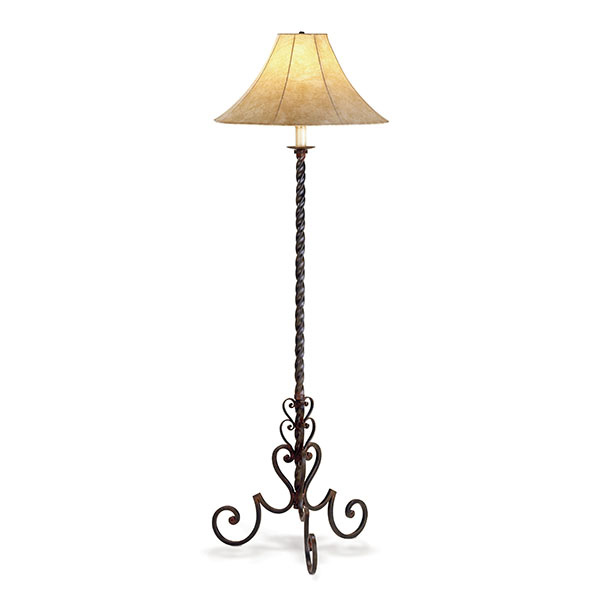 Spiral Floor Lamp - Click Image to Close