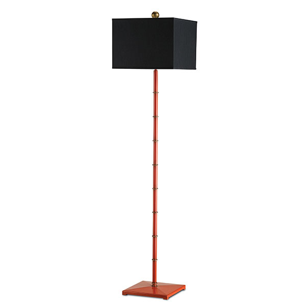 Manfred Floor Lamp, Red - Click Image to Close