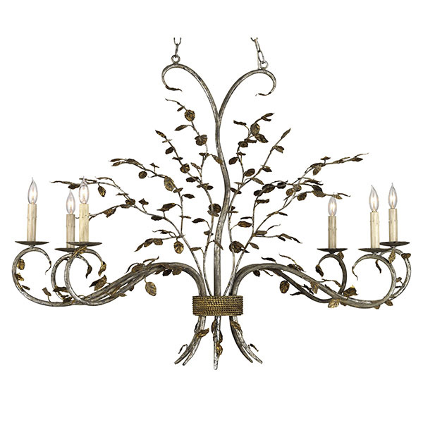 Raintree Oval Chandelier - Click Image to Close
