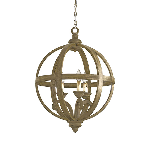 Axel Orb Chandelier, Small - Click Image to Close