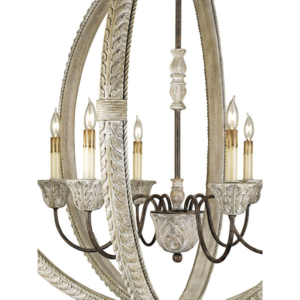 Dauphin Chandelier, Large - Click Image to Close