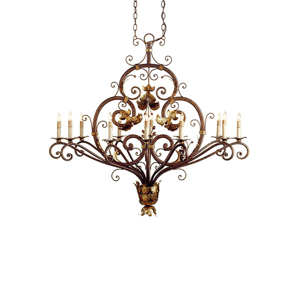Dominion Oval Chandelier - Click Image to Close
