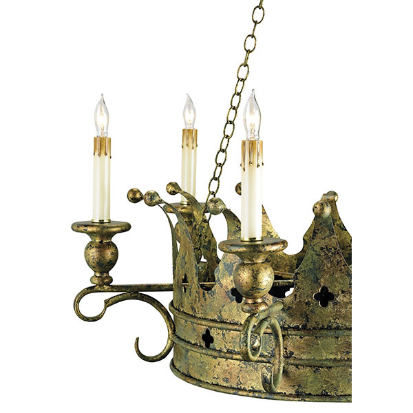 Crown Chandelier, 6E - Click Image to Close