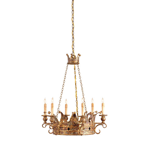 Crown Chandelier, 6E - Click Image to Close