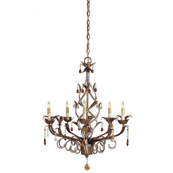 Isabella Chandelier, lg, 5L - Click Image to Close
