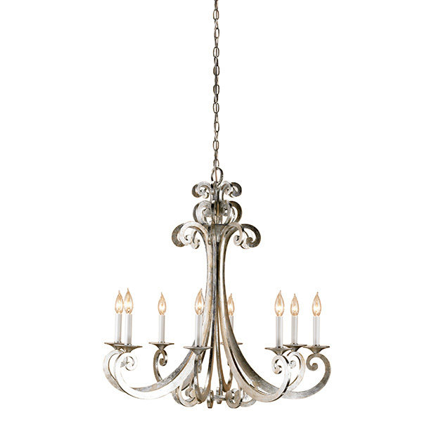 Constellation Chandelier, 8 L - Click Image to Close
