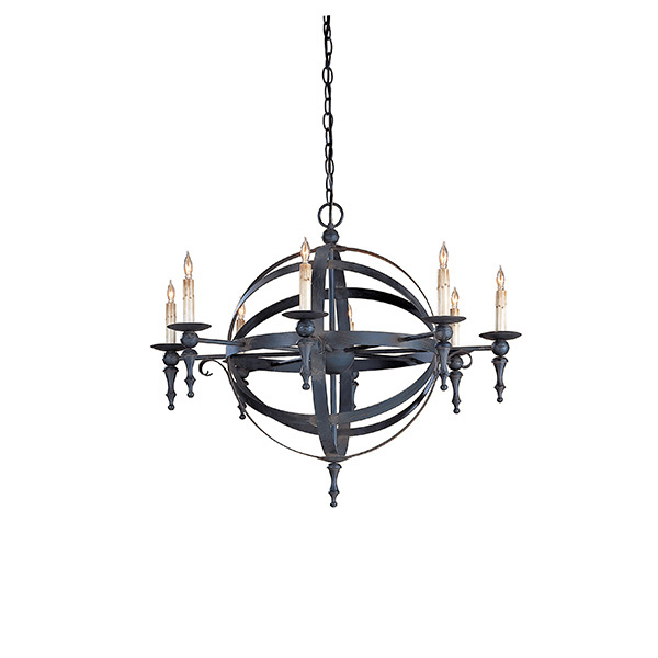 Armillary Sphere Chandelier, 8 - Click Image to Close