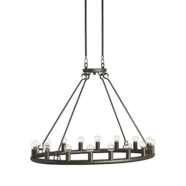 Wilford Oval Chandelier - Click Image to Close