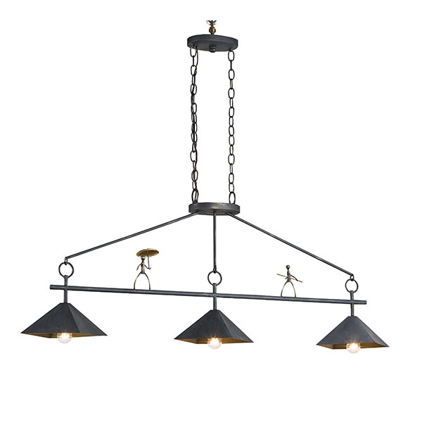 Tightrope Rectangular Chandelier - Click Image to Close