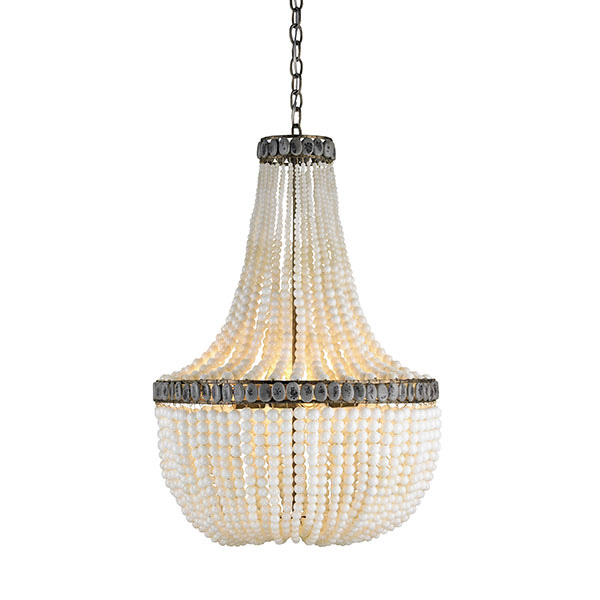 Hedy Chandelier, Cream - Click Image to Close