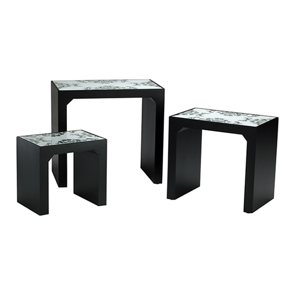 Mosaic Top Nesting Tables - Click Image to Close