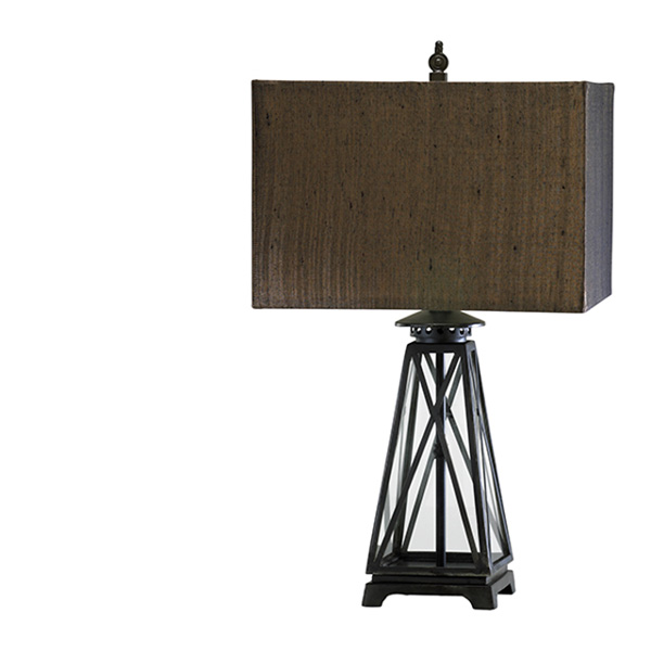 Lantern Table Lamp - Click Image to Close