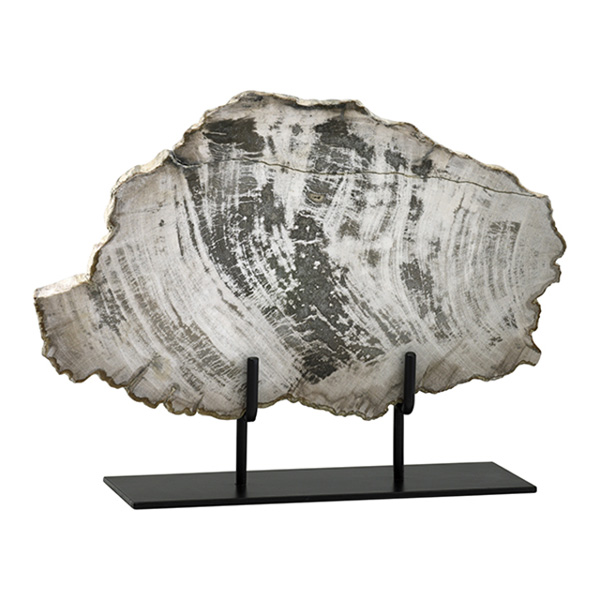 Large Petrified Wood On Stand - Click Image to Close