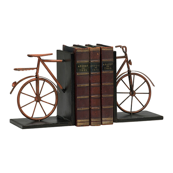 Bicycle Bookends - Click Image to Close