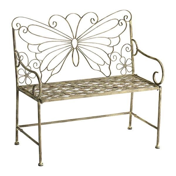 Butterfly Garden Settee - Click Image to Close