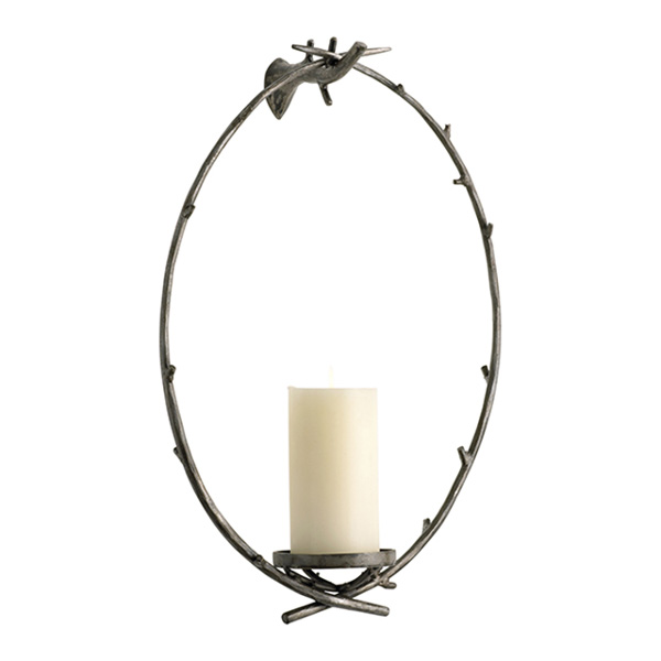 Branch Wall Candleholder - Click Image to Close