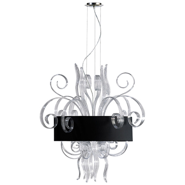 Jellyfish Clear Large Pendant - Click Image to Close