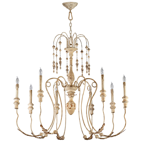 Maison Eight Light Chandelier - Click Image to Close