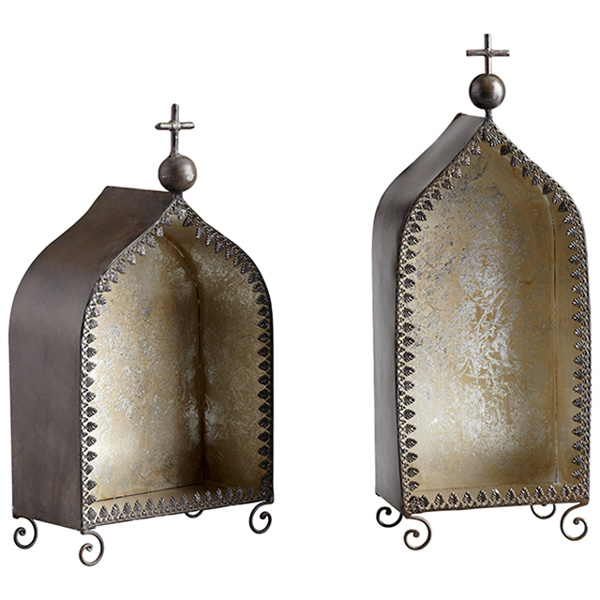 Tall Lourdes Decorative Object - Click Image to Close