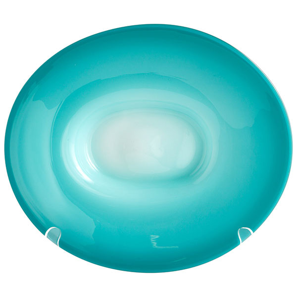 Large Aqua Dream Plate - Click Image to Close