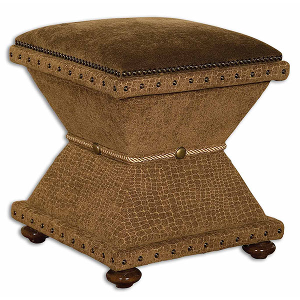 Lanessa Upholstered Ottoman - Click Image to Close