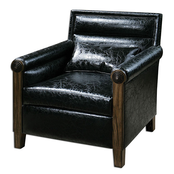 Ormond Leather Armchair - Click Image to Close