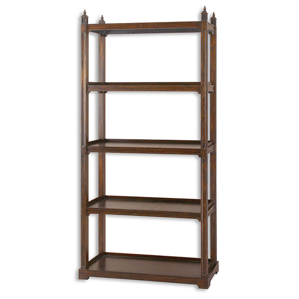 Brearly Wood Etagere - Click Image to Close