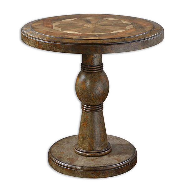 Amaiah Round Lamp Table - Click Image to Close