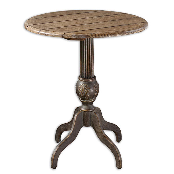 Lina Round Accent Table - Click Image to Close