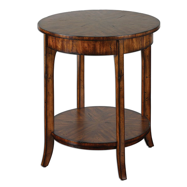 Carmel Round Lamp Table - Click Image to Close